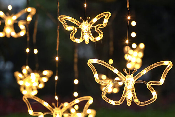 Butterfly outdoor lights