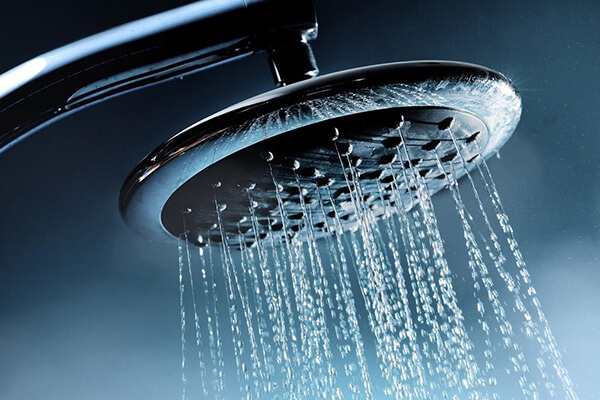 Use low flow showerheads