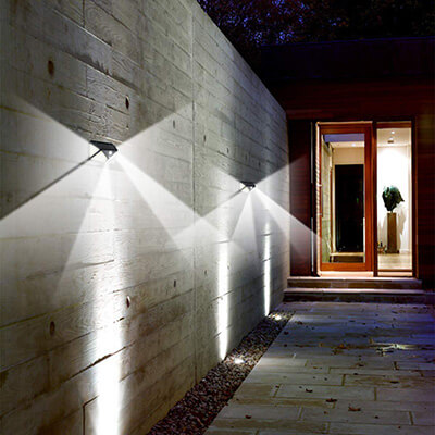 outdoor security lighting installation Perth